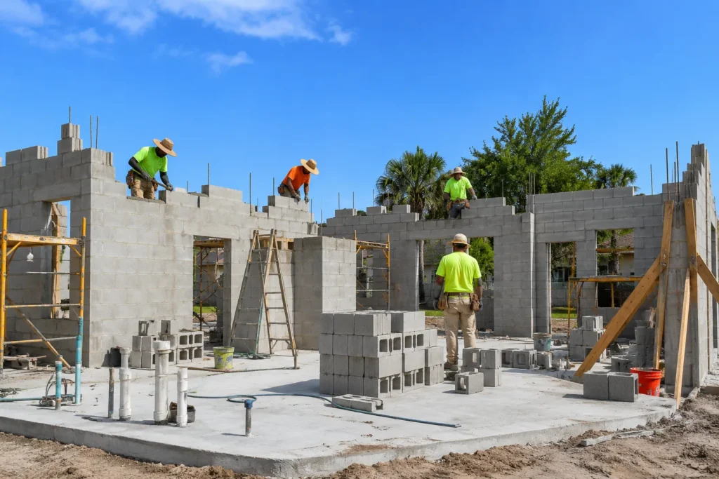 concrete block CBS construction florida cost 2026