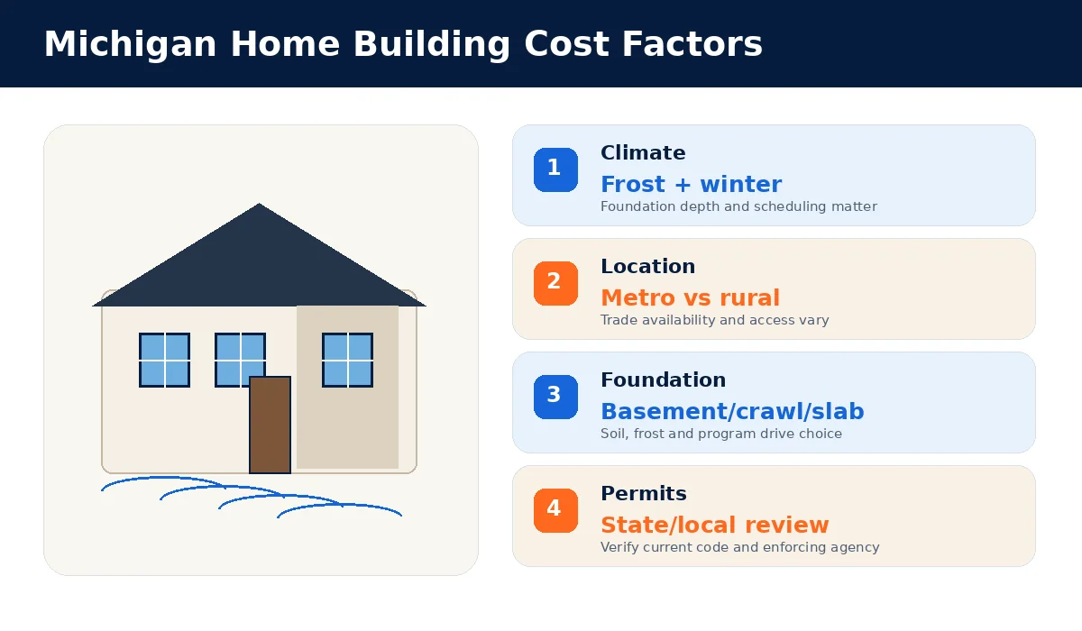 cost to build a house in michigan